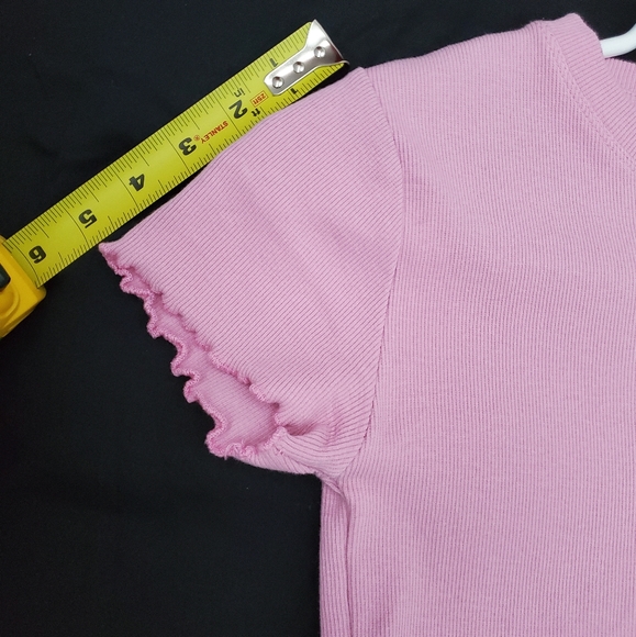 Ardene women's round neck pink crop top small size - Picture 5 of 5